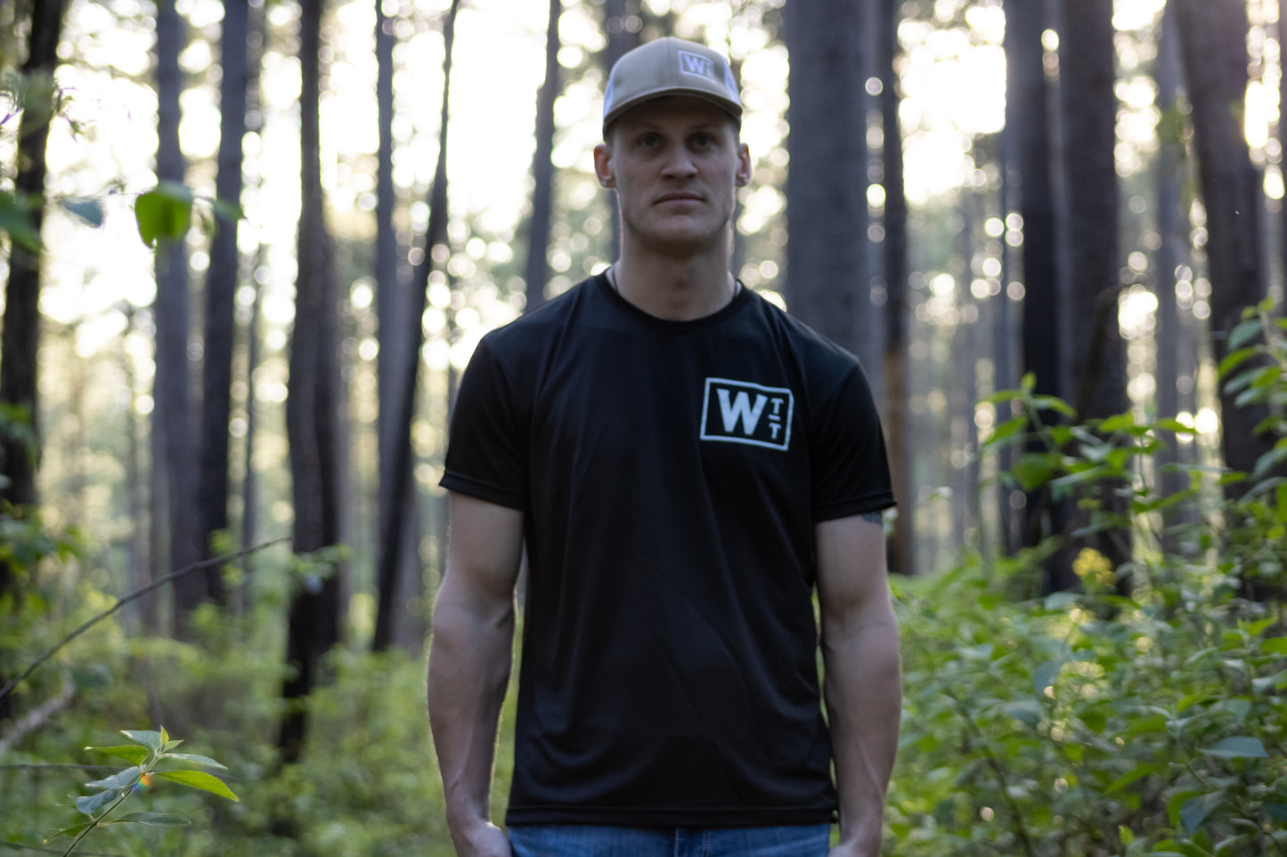 Men's Active wear short sleeve t-shirt black